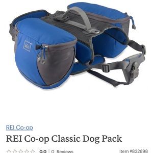 EUC REI Classic Co-op Dog Pack, Size Small